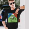 Bicycle Day 1943 Lsd Acid Hofmann Trip 長袖Tシャツ 彼への贈り物