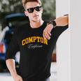 Compton Compton Pride California 310 Compton City Ca 長袖Tシャツ 彼への贈り物