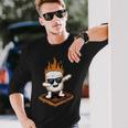 Dabbing Marshmallow Camping Smores Kawaii S'mores Long Sleeve T-Shirt Gifts for Him