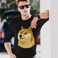 Dogecoin Just Doge 長袖Tシャツ 彼への贈り物