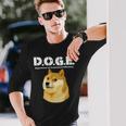 Doge政府効率省 長袖Tシャツ 彼への贈り物