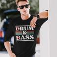 Drum & Bass Rum & Ass Retrointageibes Team 長袖Tシャツ 彼への贈り物