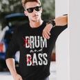 Drum And Bass Rum And Ass 長袖Tシャツ 彼への贈り物