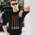 Eadg 4弦ベースギター レトロヴィンテージベースプレーヤー 長袖Tシャツ 彼への贈り物