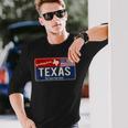 Enjoy Wear Cool Texas Wildintage Texas Usa 長袖Tシャツ 彼への贈り物
