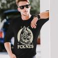 Fck Nzs かわいい猫 長袖Tシャツ 彼への贈り物