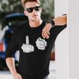 Fuck You シャツ 中指ポインティング Fuk You FUck You 長袖Tシャツ 彼への贈り物