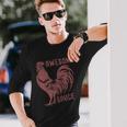 Pets Awesome Sauce With Picture Of Rooster Long Sleeve T-Shirt Gifts for Him