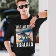 Tralalero Tralala イタリア Brainrot Gen Z 長袖Tシャツ 彼への贈り物