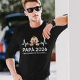 Futuro Papà 2026 Loading Regali Divertente Per Papa Padre Maglietta a maniche lunghe Regalos para él