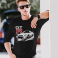 Gt R 35 Jdm ストリートレーシング ドラッグ ドリフト スポーツカー 長袖Tシャツ 彼への贈り物