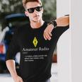 Ham Radio Operator I Ham Radio アマチュア無線機 長袖Tシャツ 彼への贈り物