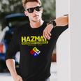Hazmat 危険物対応チーム技術者tシャツ 長袖Tシャツ 彼への贈り物