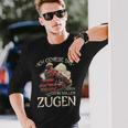 Ich Genieße Das Leben Inollen Zügen 通勤鉄道 長袖Tシャツ 彼への贈り物