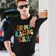 In My Racing Era Racing レトロ ヴィンテージ 長袖Tシャツ 彼への贈り物