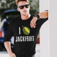 Jackfruit ビーガン ベジタリアン ジャック フルーツ 植物 フード ダイエット ケト 長袖Tシャツ 彼への贈り物