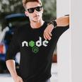 Javascript Programmer Js Node Pc Developers 長袖Tシャツ 彼への贈り物