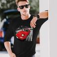 Jdm カー ストリート ドリフト レース 86S Na ロードスター アニメスタイル 長袖Tシャツ 彼への贈り物