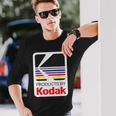 Kodak ビンテージロゴによる商品 長袖Tシャツ 彼への贈り物