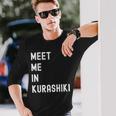 Kurashiki Chugoku で会いましょう 日本 長袖Tシャツ 彼への贈り物