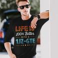 Life Is 100 Percent Better With A 1Jz-Gte 長袖Tシャツ 彼への贈り物