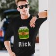 Like Pickle Rick 長袖Tシャツ 彼への贈り物