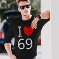 I Love 69 長袖Tシャツ 彼への贈り物