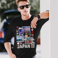 I Love Japan Culture Enjoy Cool Japan Landmarks Photos 長袖Tシャツ 彼への贈り物