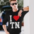 I Love Tennessee Tn Throwback Classic 長袖Tシャツ 彼への贈り物