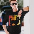 Maltipoo マルプー 長袖Tシャツ 彼への贈り物