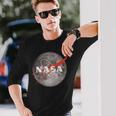 Nasa 長袖Tシャツ 彼への贈り物