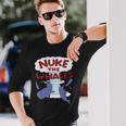 Nuke The Whales Lisa Nelson シャツ 長袖Tシャツ 彼への贈り物