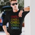 Oneillの名前 長袖Tシャツ 彼への贈り物