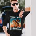 P'nut Pnutリスtシャツ ジャスティス ピーナッツザリス 長袖Tシャツ 彼への贈り物