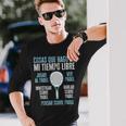 Padelista Divertido Padel Tennis Jugar Al Padeler Padel Camiseta de manga larga Regalos para él