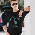 Paradise Life ハワイアロハフラガール ヴィンテージスタイル 長袖Tシャツ 彼への贈り物