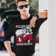 Polonia Polska Poland Polaca Bandera Camiseta de manga larga Regalos para él