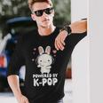 Powered By Kpop Rabbit韓国ポップマーチ K-Popグッズ 長袖Tシャツ 彼への贈り物