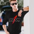 Prism1 ロゴ 長袖Tシャツ 彼への贈り物