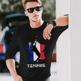 Racketports Coach フランス国旗 チーム フランス テニス 長袖Tシャツ 彼への贈り物