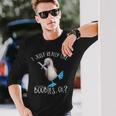 Really Like Blue Feet Boobies アオアシカツオドリのユーモア 長袖Tシャツ 彼への贈り物