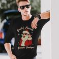 Santa's Favorite ソフトウェア開発者 面白いクリスマスサンタ 長袖Tシャツ 彼への贈り物