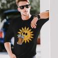 Sunshine Drink アイスコーヒー 楽しい 長袖Tシャツ 彼への贈り物