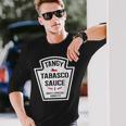 Tangy Tabasco ソースグループ 調味料ファミリーマッチング 長袖Tシャツ 彼への贈り物
