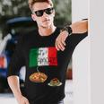 That's Amore ピザ パスタ好き イタリア料理 イタリア国旗 長袖Tシャツ 彼への贈り物