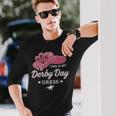 This Is My Derby Dayドレス 面白い競馬衣装 長袖Tシャツ 彼への贈り物