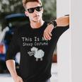 This Is Myheep Costume 羊の皮を被った狼 面白い羊 長袖Tシャツ 彼への贈り物