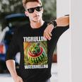 Tigrullini Watermellini イタリアンブレインロットミーム 長袖Tシャツ 彼への贈り物