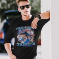 Tralalero Trala Italian Brainrot Meme Shark With Three Legs Long Sleeve T-Shirt Gifts for Him