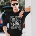 Vintage Bare Knuckle Boxingin Guantes De Boxeo Camiseta de manga larga Regalos para él